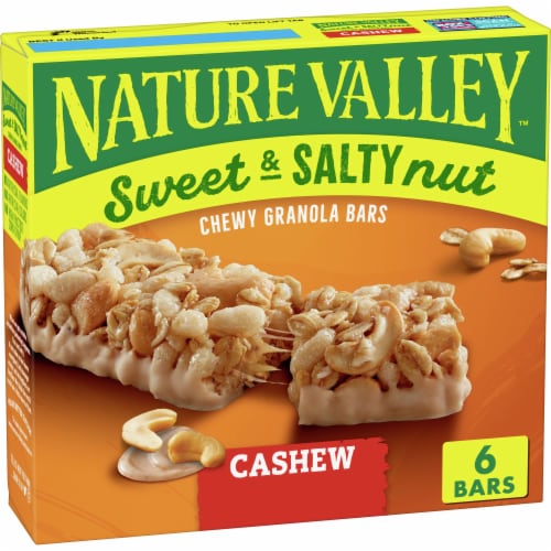 Nature Valley Granola Bars Cashew 6 ct