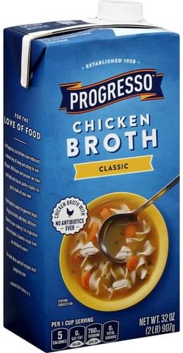 Chicken Broth 32oz - Name Brands