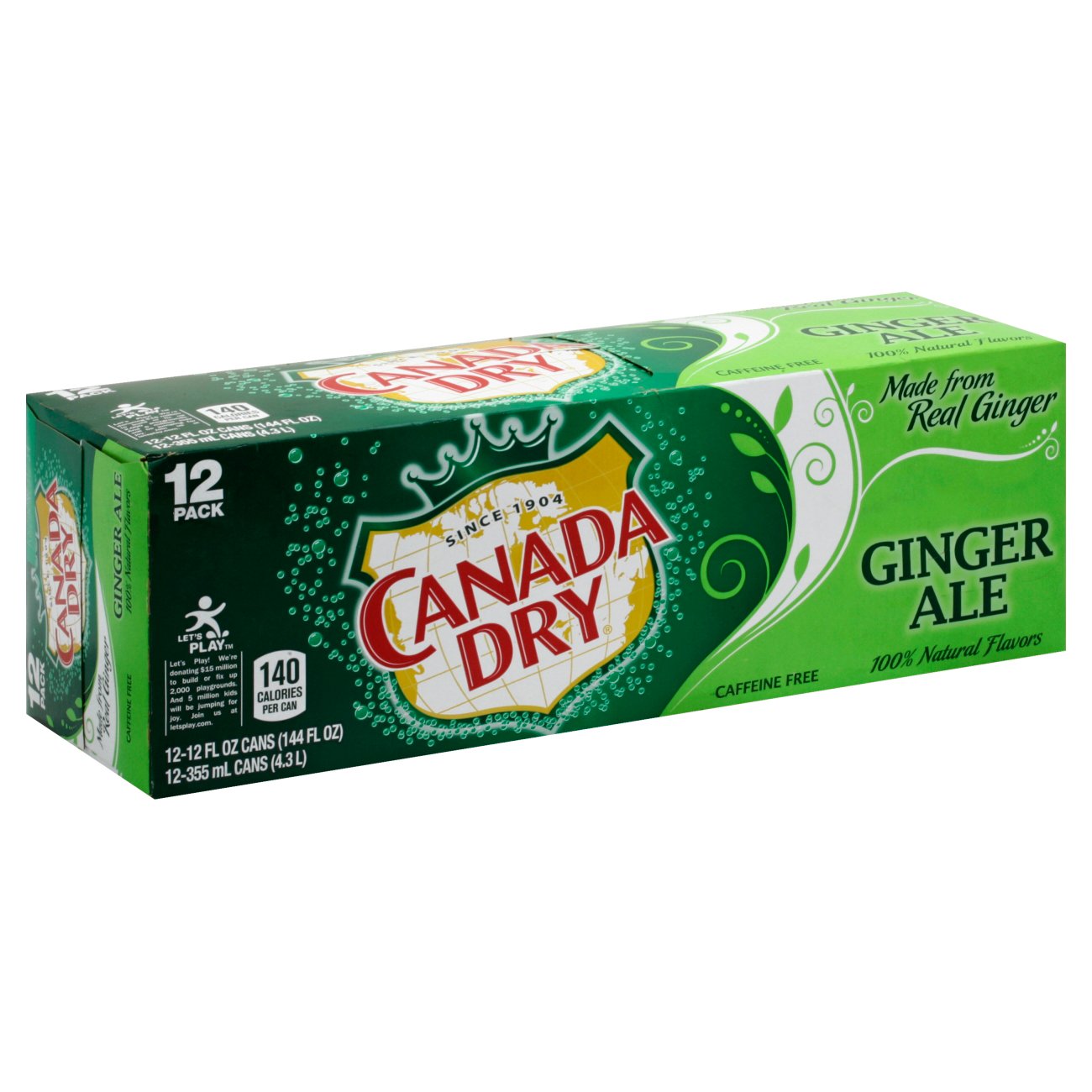 Ginger Ale 12 pk - Canada Dry, Schweppes