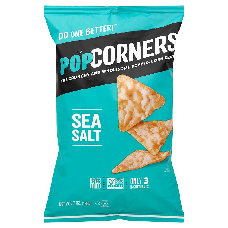 Pop Corners Snack Sea Salt 7oz