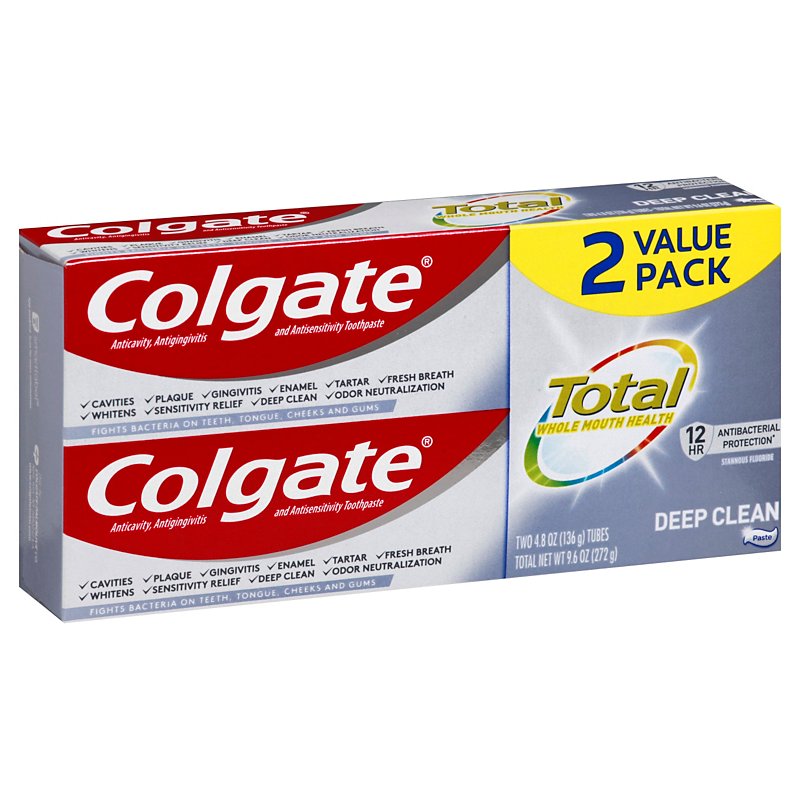 Colgate Toothpaste twin pack