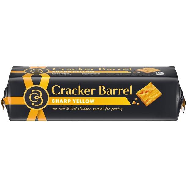 Cracker Barrel Sharp Yellow 8 oz