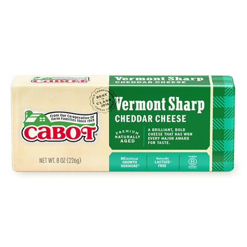 Cabot Vermont Sharp White Cheddar 8 oz