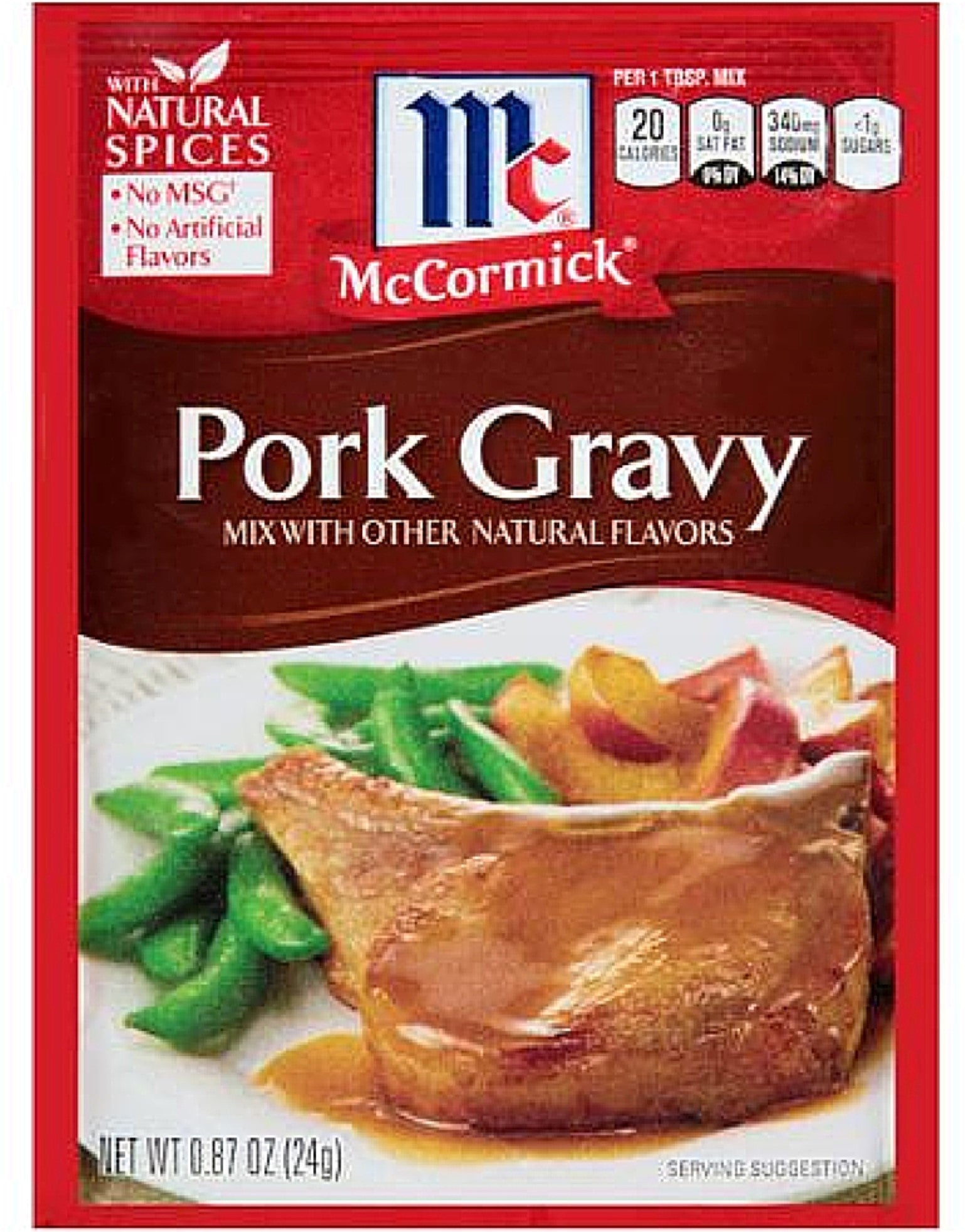 McCormick Pork Gravy Mix .87oz