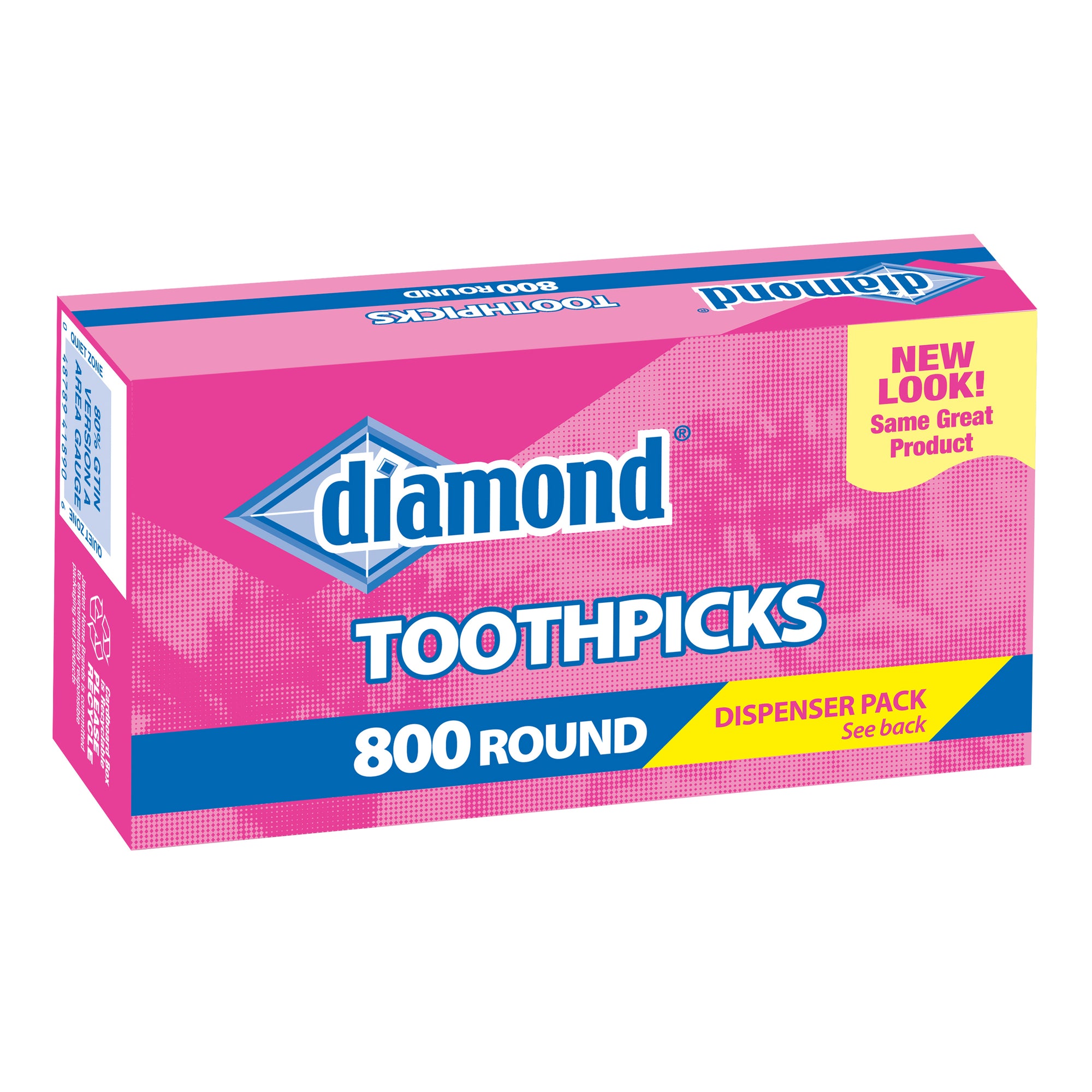 Diamond Round Toothpicks 800ct