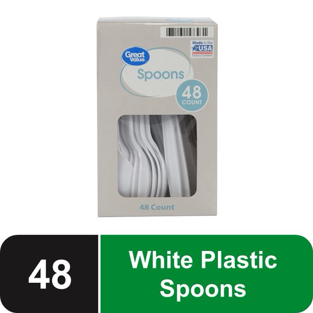 Plastic Spoons 48ct - All Brands