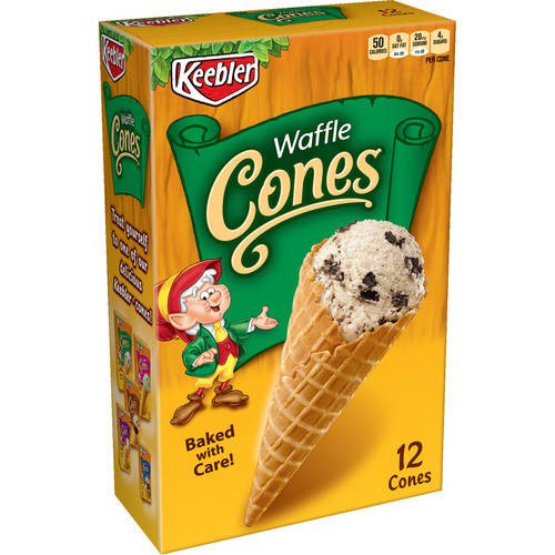 Keebler Waffle Cones 12 pk