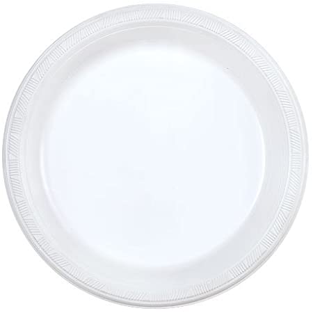 Plastic Plates, 7" - 58pk - All Brands