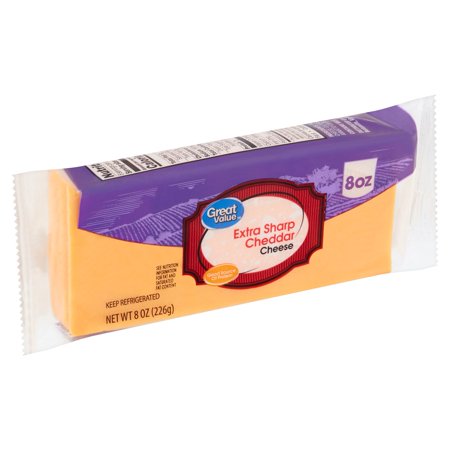 GV Extra Sharp Cheddar Cheese 8 oz