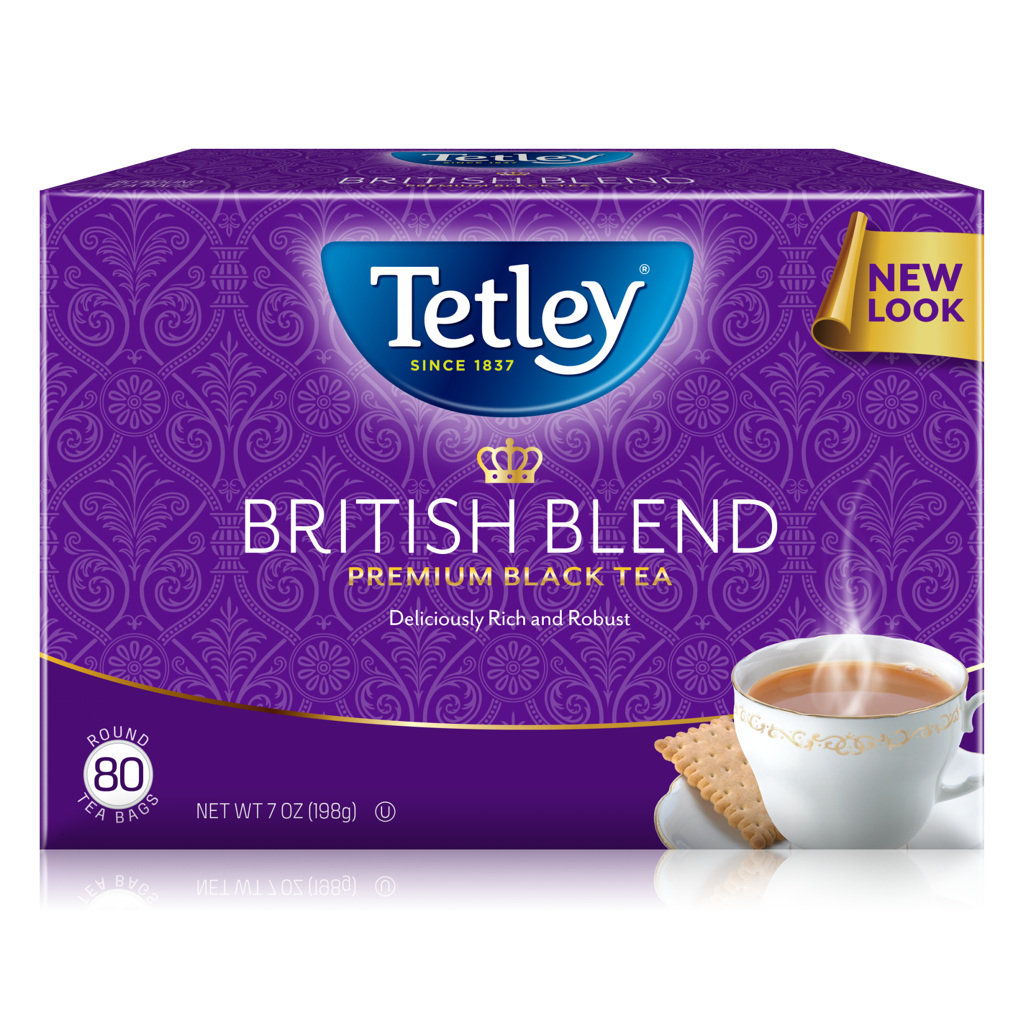 Tetley British Blend Tea Bags 80 ct