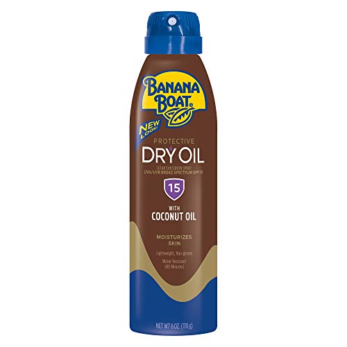 Banana Boat Dry Oil 15 Sunscreen 6 oz