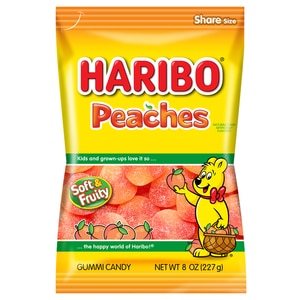 Haribo Peaches 8 oz