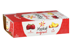 Yoplait Strawberry/Harvest Peach 8 pk