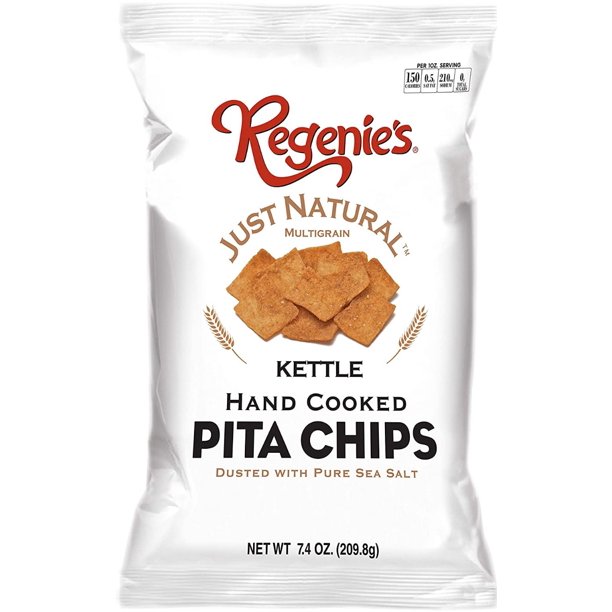 Regenie's Kettle Pita Chips Just Natural 7.4 oz