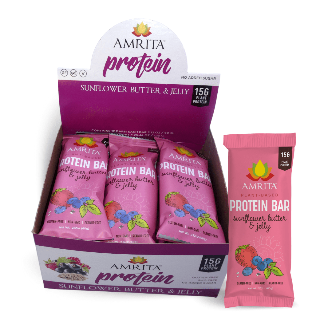 Amrita Protein Bar Sunflower Butter & Jelly