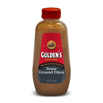 Guldens Stone Ground Dijon Mustard 12 oz