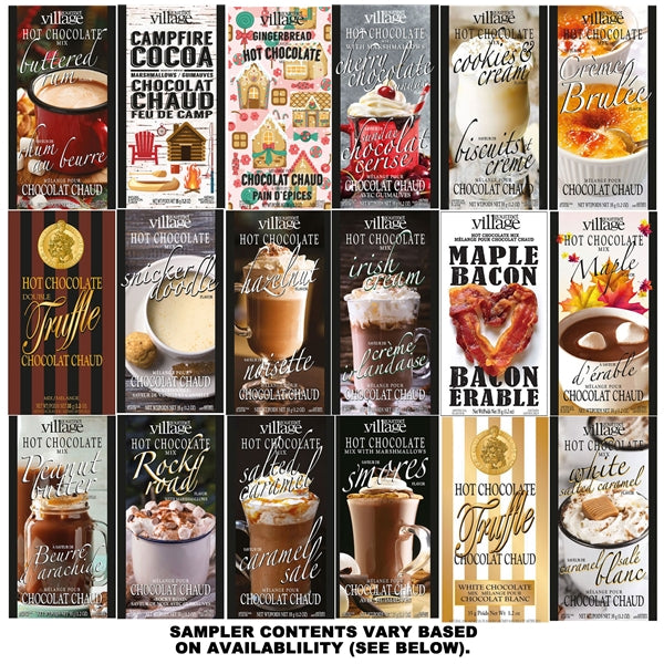 Gourmet Village Specialty Cocoa Package - All Varieties