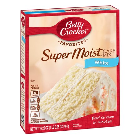 White Cake Mix - 15.25 oz