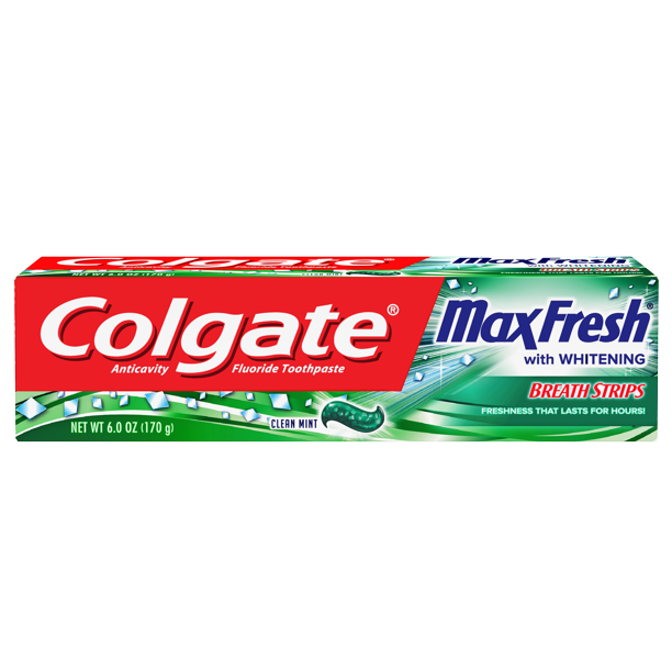 Colgate Max Fresh with Whitening Clean Mint 6 oz