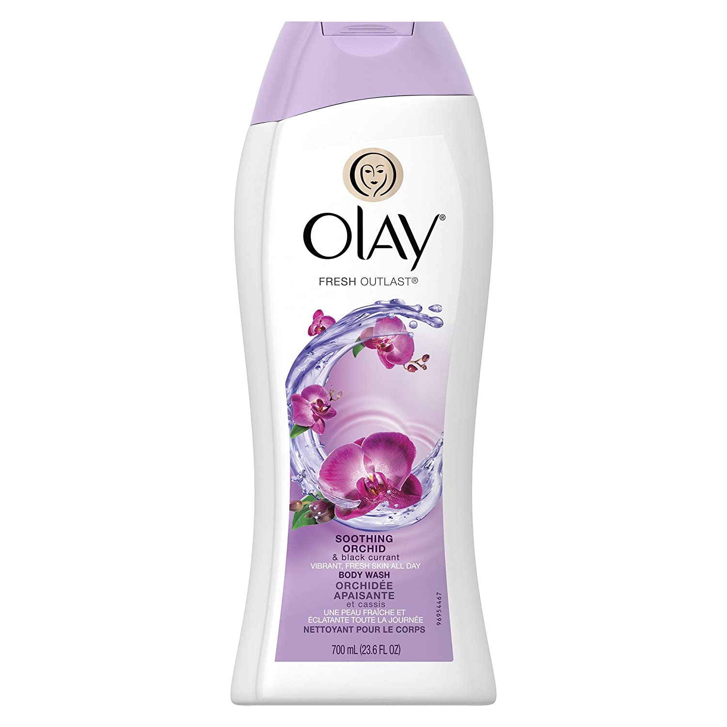 Olay Fresh Body Wash - 23.6 oz Orchid & black currant