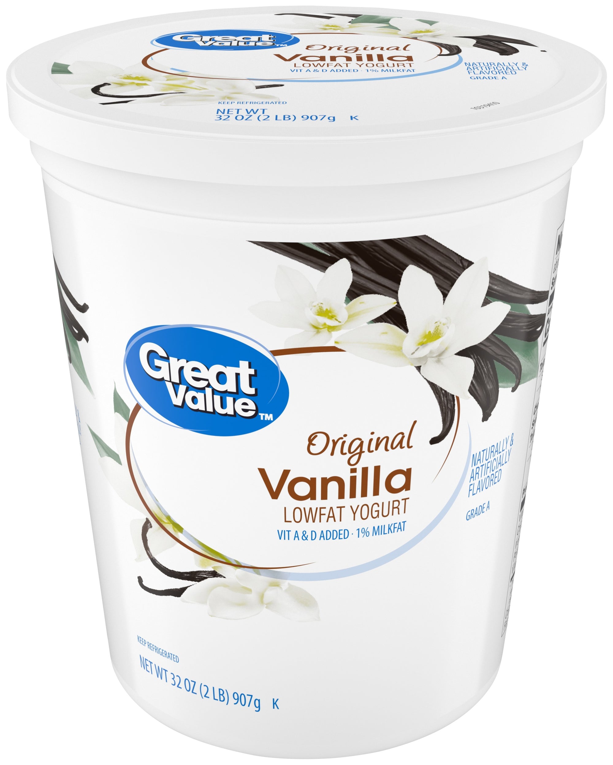 GV Vanilla Lowfat Yogurt 32 oz