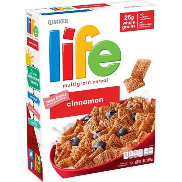 Life Cinnamon Cereal 13 oz