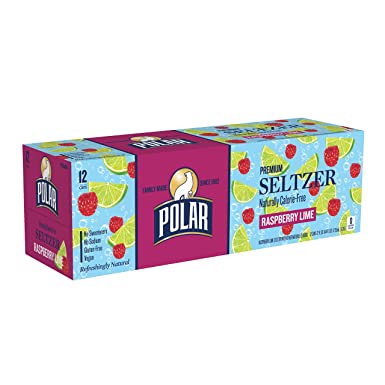 Polar Seltzer Raspberry Lime 12 pk