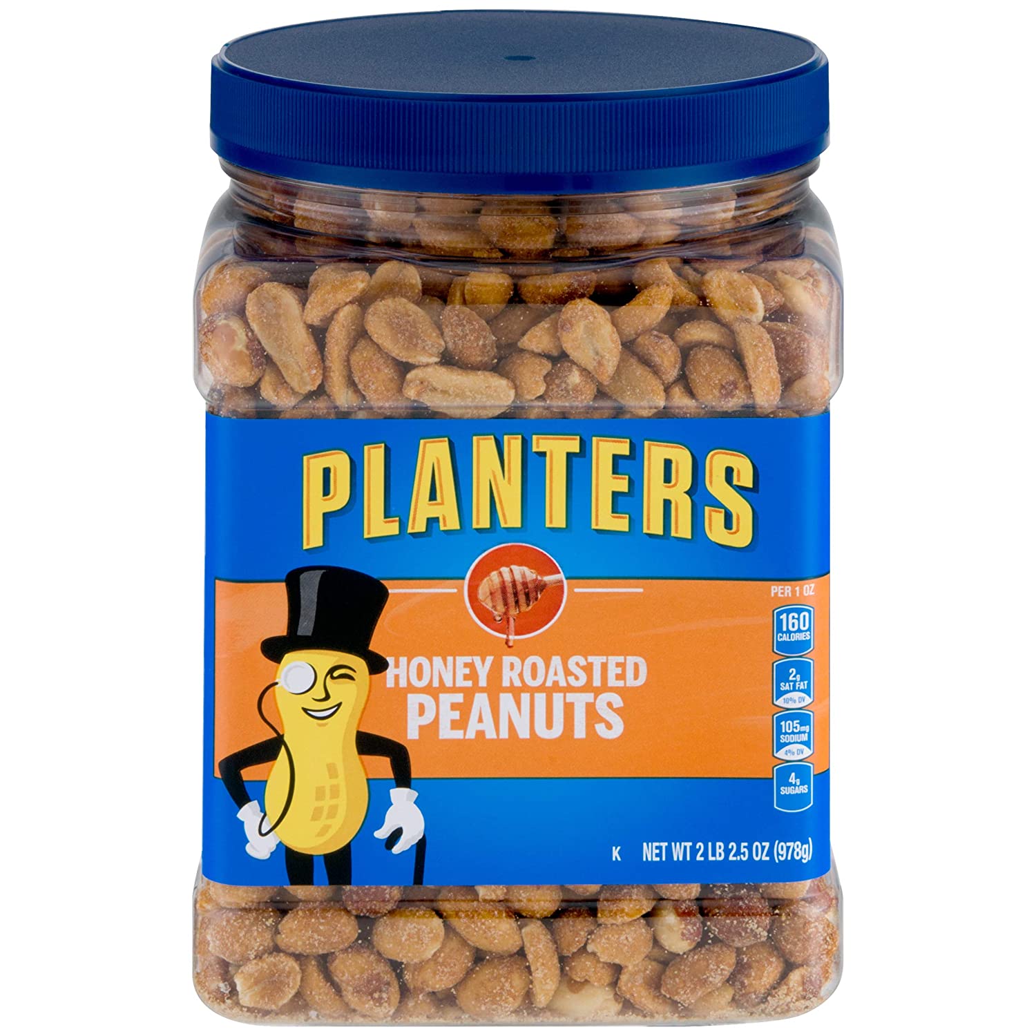 Honey Roasted Peanuts 34.5 oz