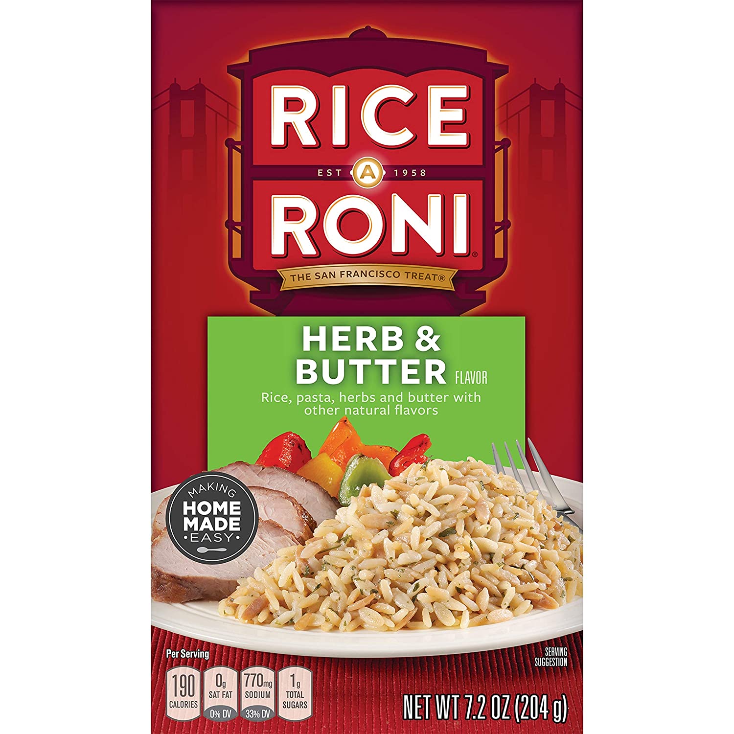 Rice a Roni Herb & Butter 7.2 oz