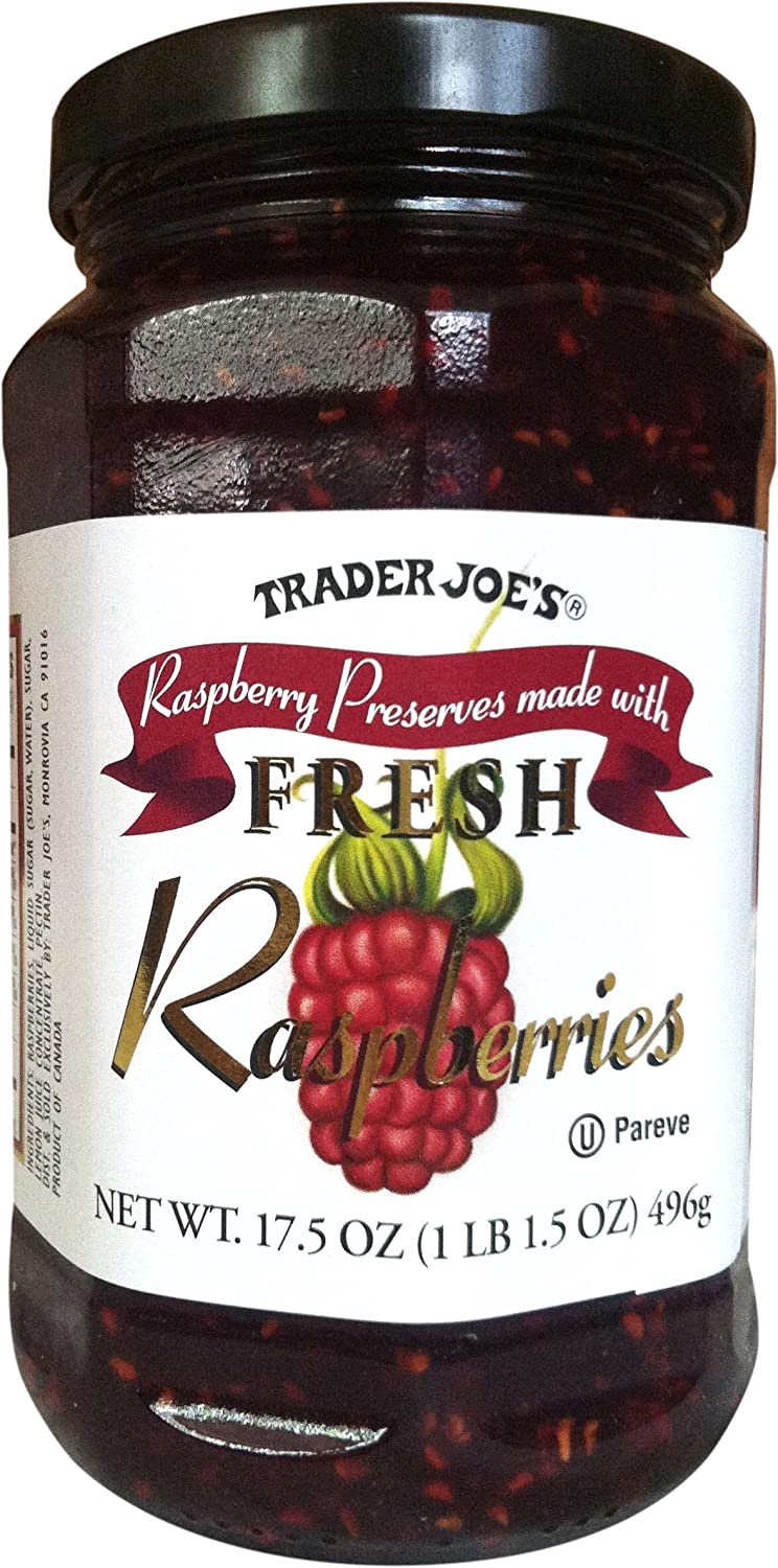 TJ Fresh Raspberries Preserves 17.5oz