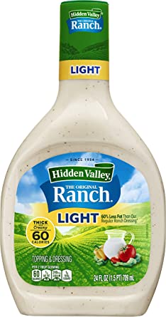 Hidden Valley Ranch Light Dressing 16 oz