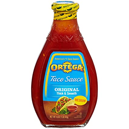 Ortega Medium Taco Sauce 16 oz