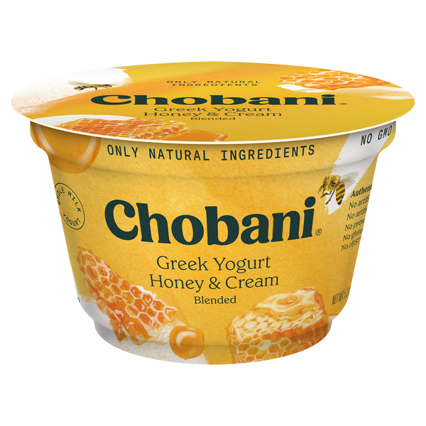 Chobani Greek Yogurt Honey&Cream 5.3oz