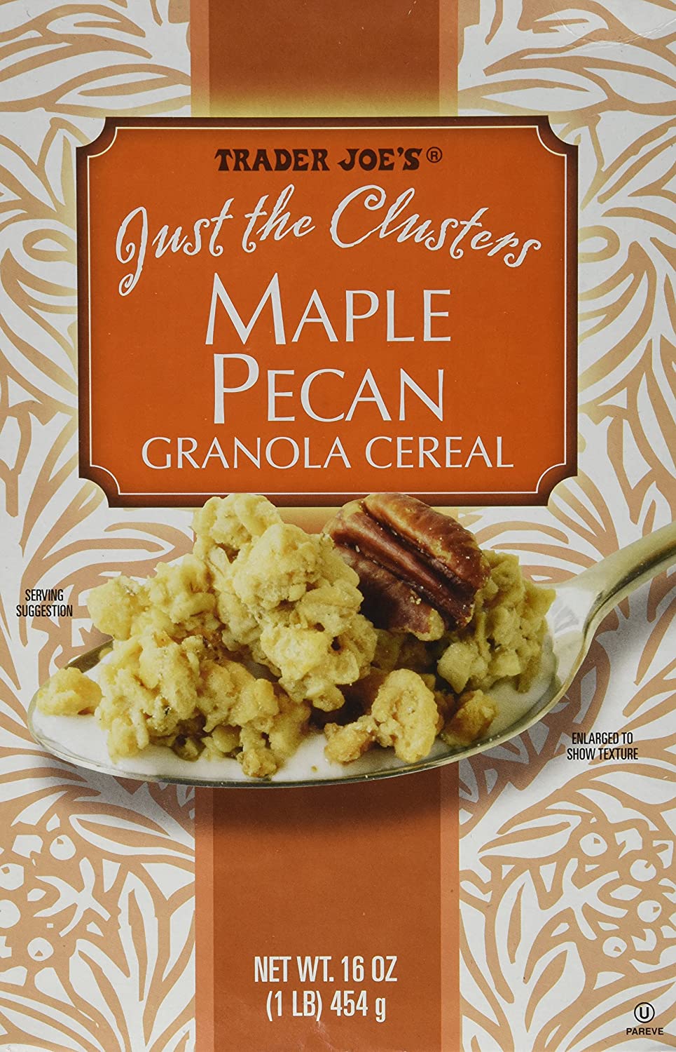 TJ Maple Pecan Granola Cereal Just The Clusters16 oz