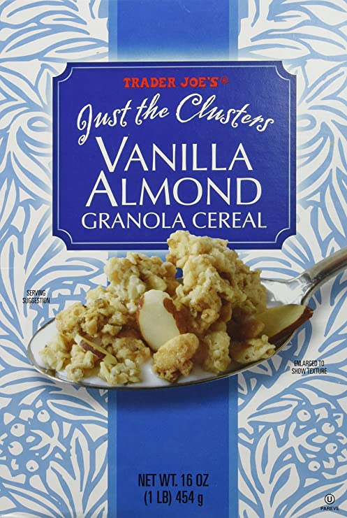 Just the Clusters Vanilla Almond Granola Cereal 16 oz