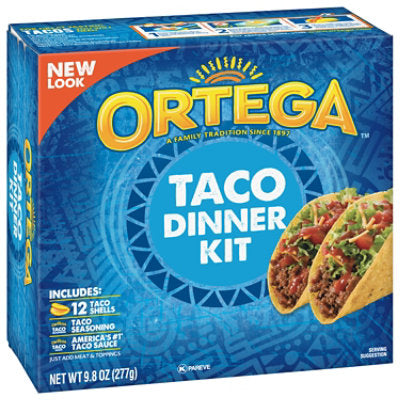 Ortega Taco Dinner Kit 10 oz