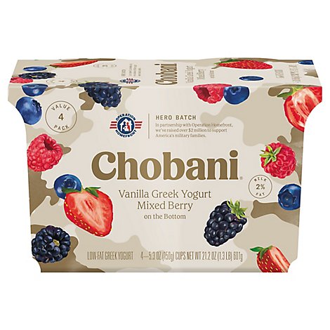 Chobani Mixed Berry 4 pk