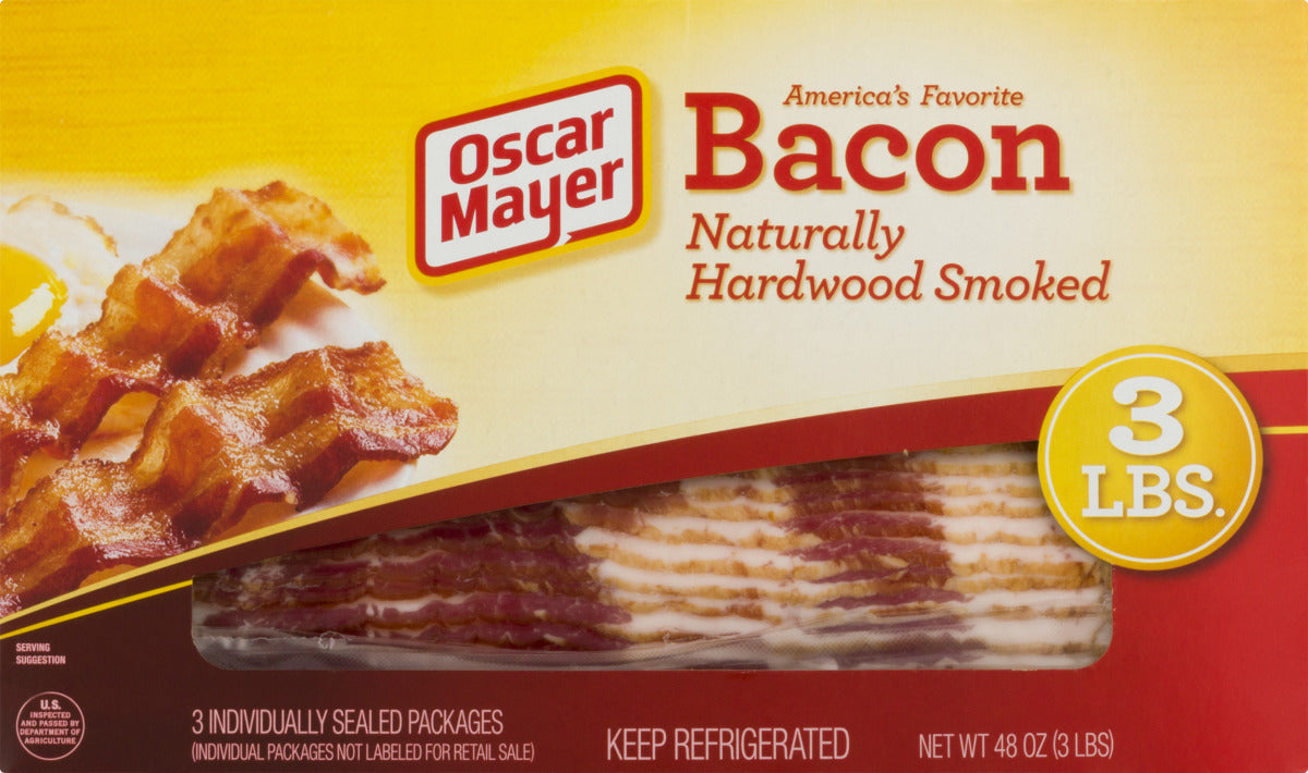 Oscar Mayer Bacon 3 lb pk