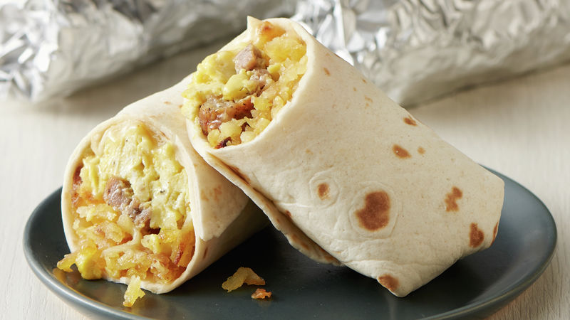 HomeBake Breakfast Burritos 2pk