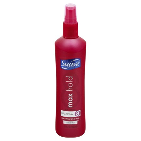 Suave Max Hold Unscented Hair Spray 11 oz