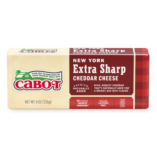 Cabot NY Extra Sharp White Cheddar 8 oz