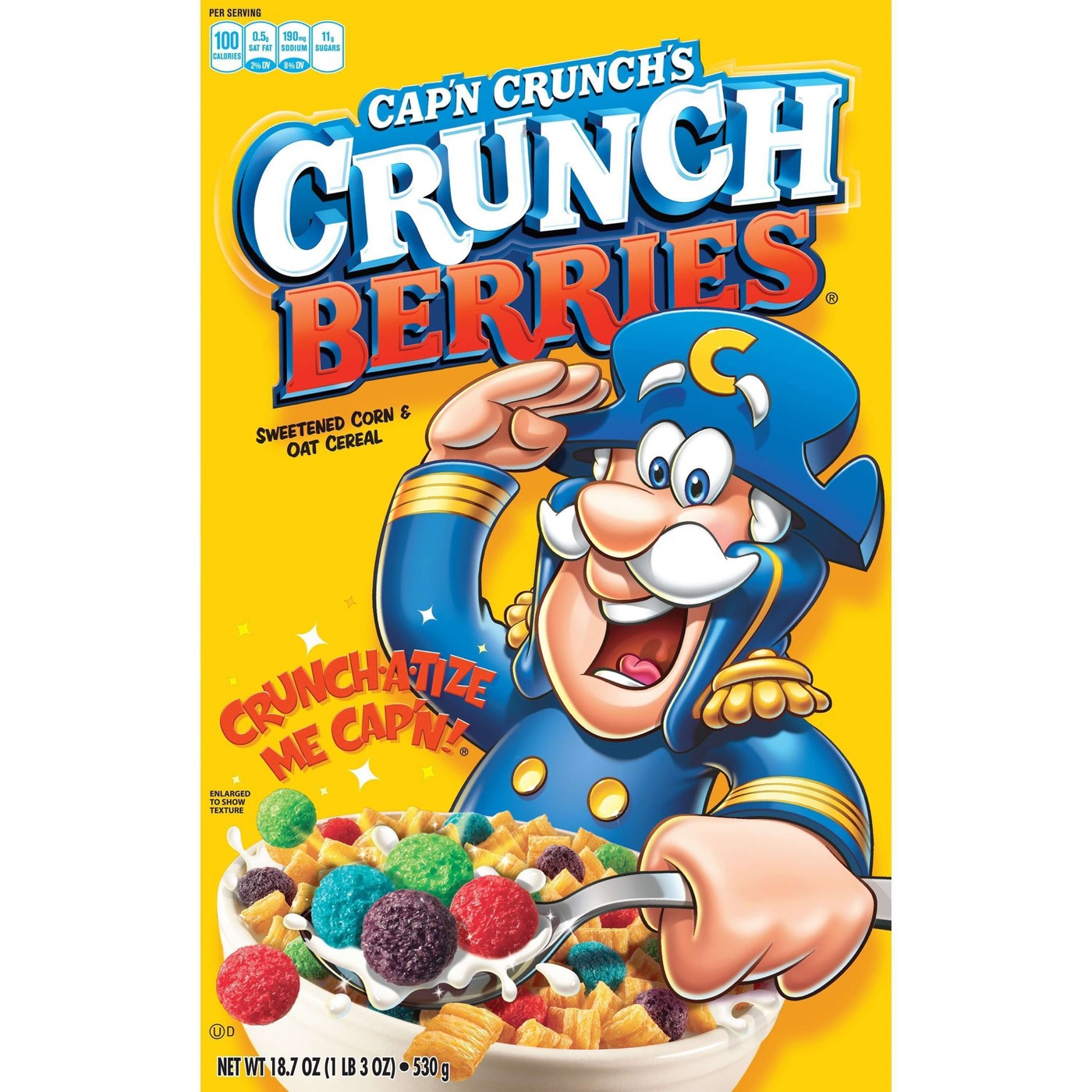 Captain Crunch Berries Cereal - 13 oz