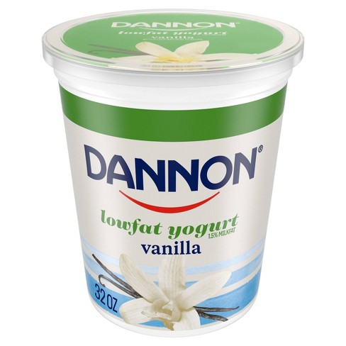 Dannon Vanilla Yogurt - Low Fat 32 oz.