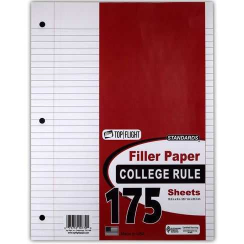 BOS - Filler Paper