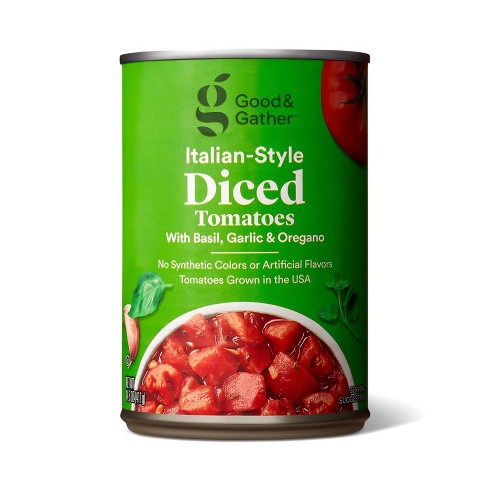 Diced Tomatoes - Italian-style - 14.5 oz - All Brands