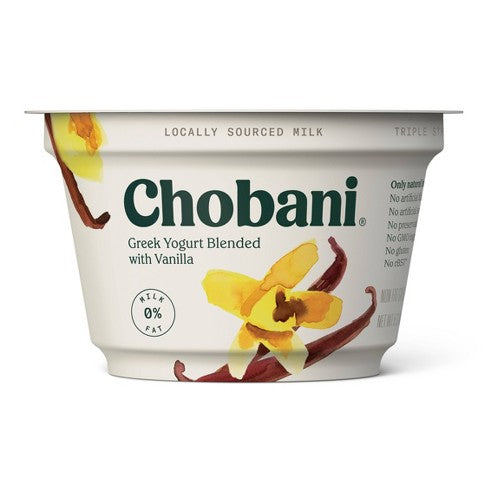 Chobani Greek Yogurt Vanilla 5.3oz