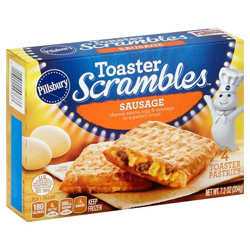 Pillsbury Toaster Scrambles Sausage 7.2 oz