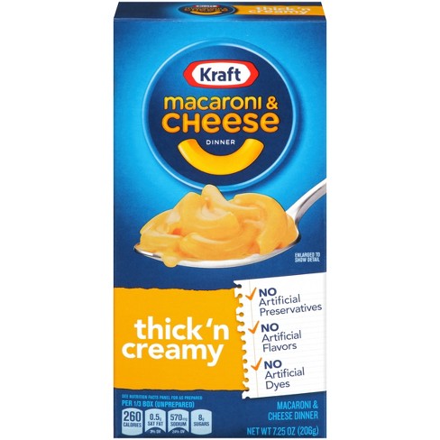 Kraft Thick & Creamy Macaroni & Cheese 7.25 oz