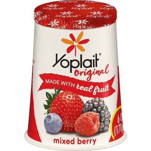 Yoplait Mixed Berry Yogurt 6 oz