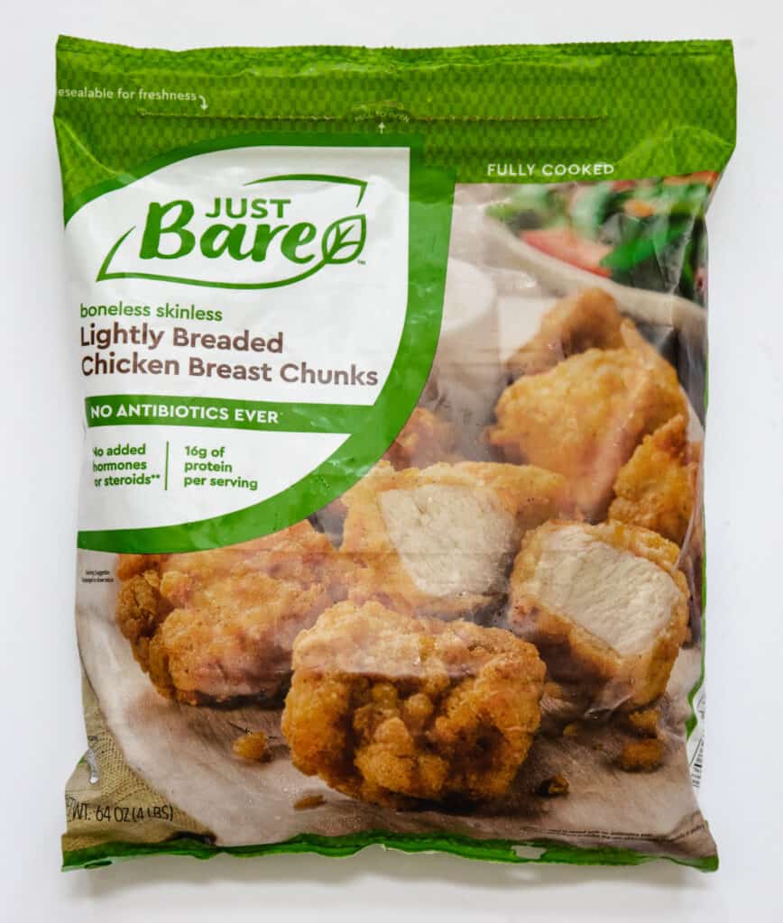 Just Bare Lightly Breaded Chicken Breast Chunks 64 oz